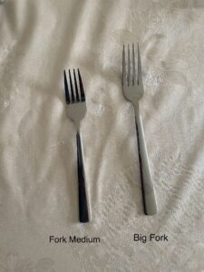 stainless steel fork