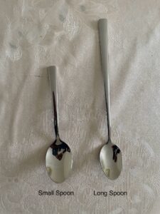 stainless steel tea spoon