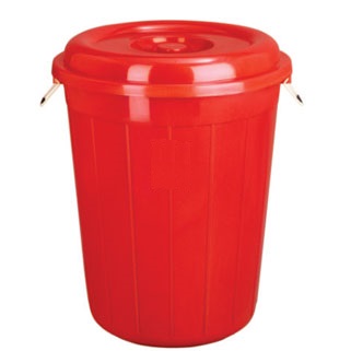 plastic drum with lid 80 litre