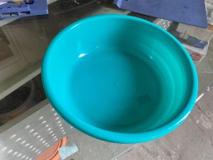 plastic basin