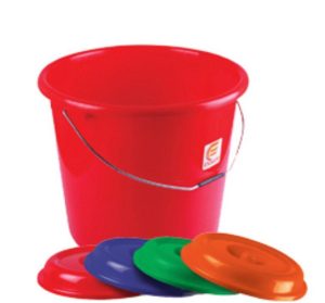 plastic bucket assorted color