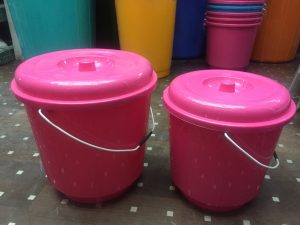 plastic bucket assorted size