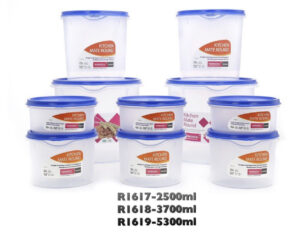 plastic kitchen container set