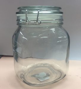 glass jar container