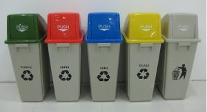 platic waste container