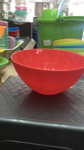 plasti bowl color