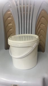 plastic 4 litre container with lid