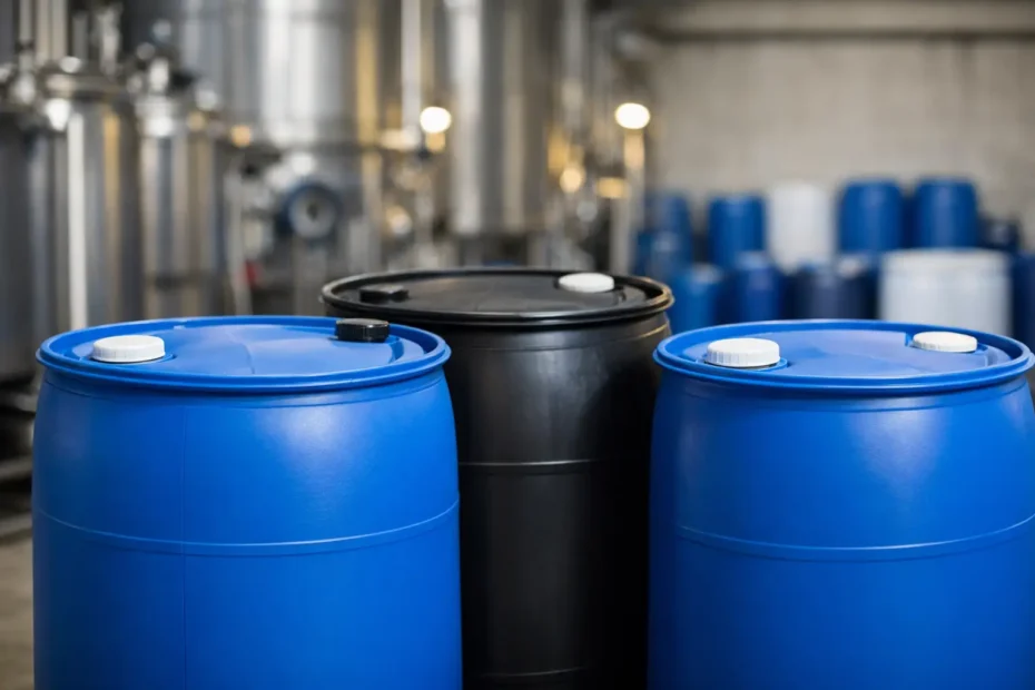 Choosing HDPE Drums for Chemical Storage