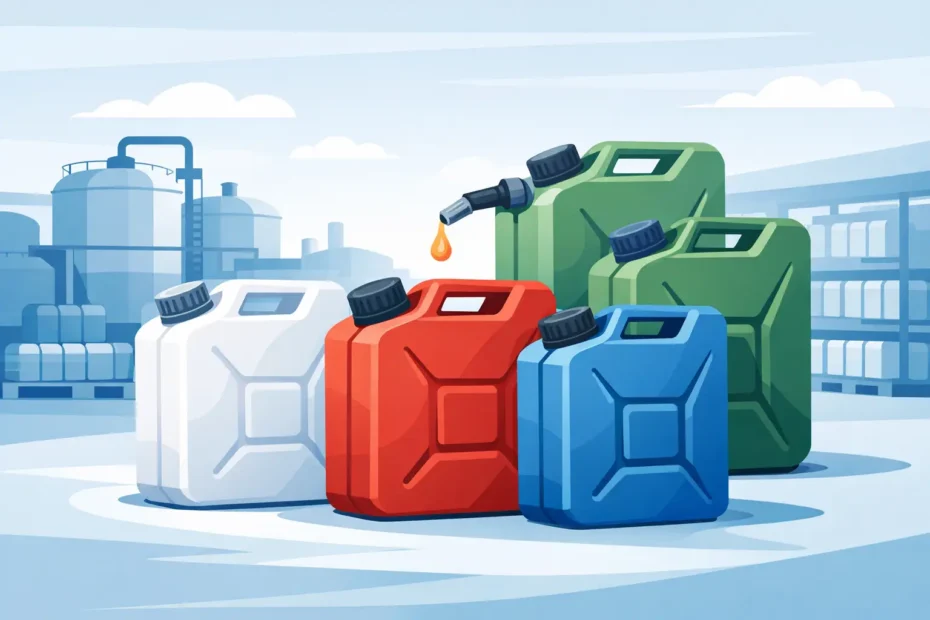 Plastic Jerry Cans for Reliable Bulk Storage
