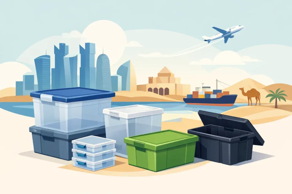 Wholesale Plastic Storage Boxes for Qatar Buyers