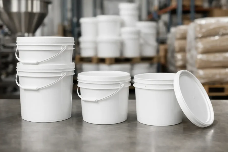 Food Grade Plastic Buckets Bulk for Business