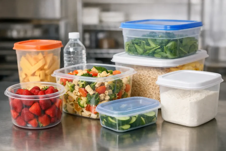 Which Plastic Is Food Safe for Commercial Storage?
