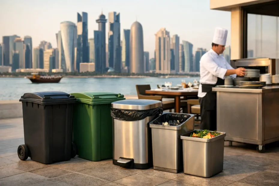Best Doha Restaurant Waste Bins for Daily Service