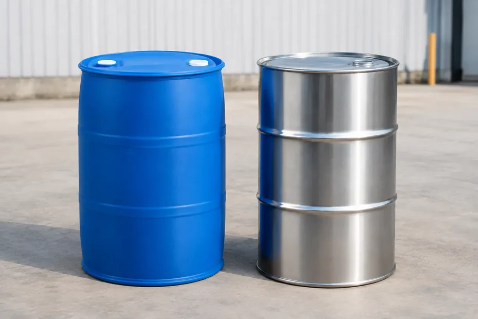Plastic Drums Versus Steel Drums Compared