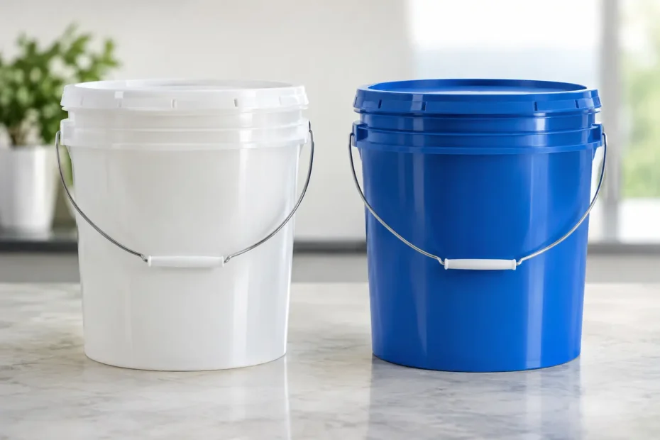Polypropylene Versus HDPE Pails: Which Fits?