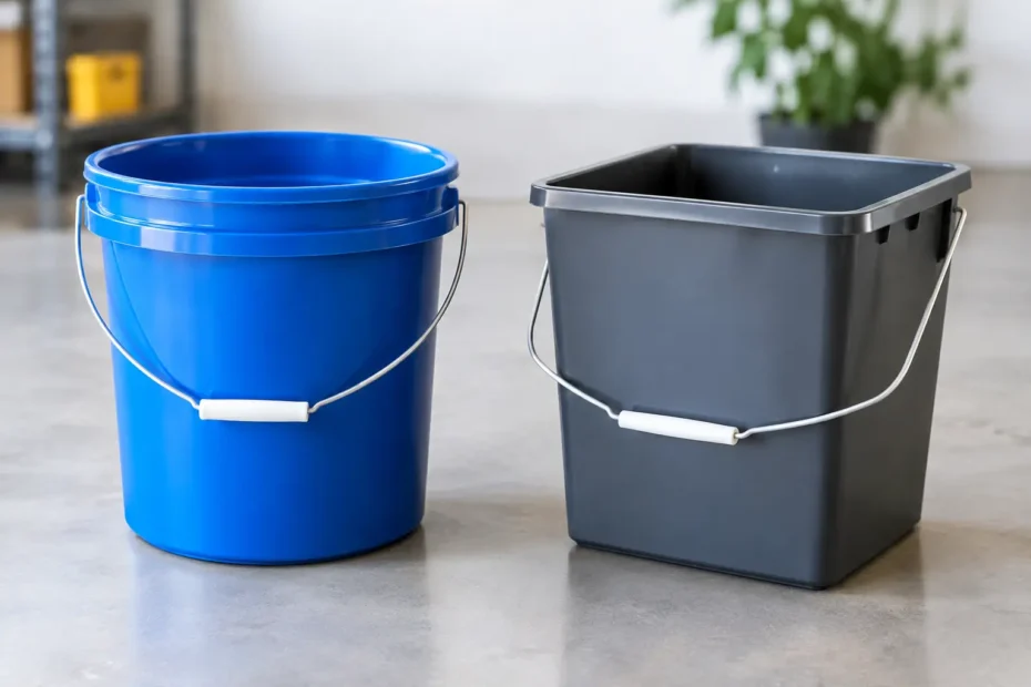 Round Versus Square Buckets for Business Use